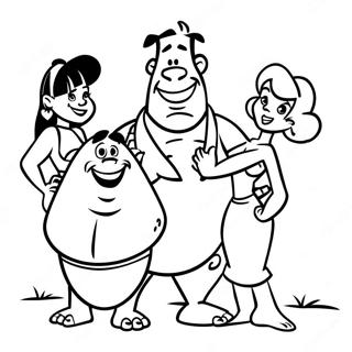 Flintstones Coloring Pages