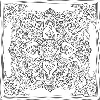 Bandana Patterns Coloring Page 59522-47907