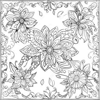 Colorful Bandana Designs Coloring Page 59523-47909