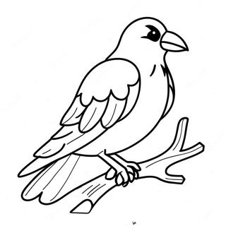 Raven Fortnite Coloring Page 59562-47943