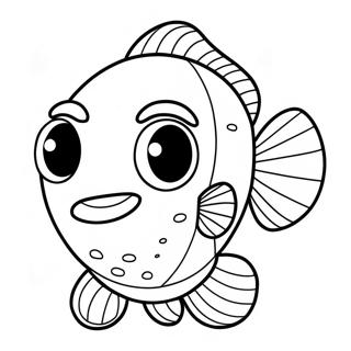 Pout Pout Fish Coloring Page 59572-47950