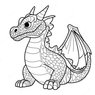 Earth Dragon Coloring Pages