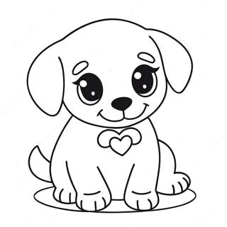 Puppy Love Coloring Page 59602-47978