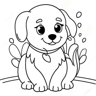 Puppy Love Coloring Page 59602-47979