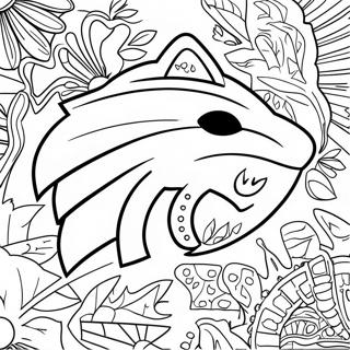 K-State Coloring Pages