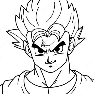 Gohan Coloring Pages