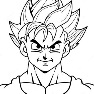 Gohan Dragon Ball Z Coloring Page 59642-48011