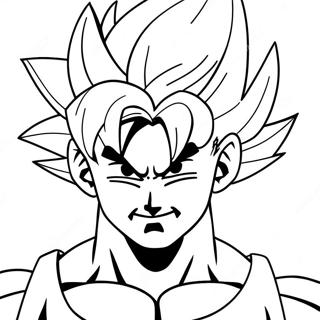 Gohan Dragon Ball Z Coloring Page 59642-48012