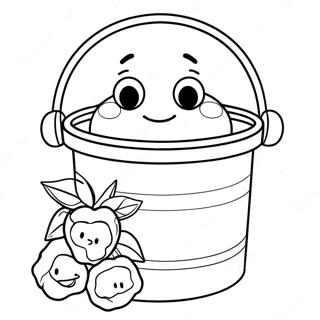 Happy Bucket Filler Coloring Page 59653-48017