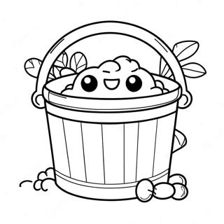 Happy Bucket Filler Coloring Page 59653-48018