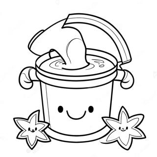 Happy Bucket Filler Coloring Page 59653-48019