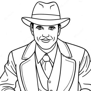 Actor Coloring Pages