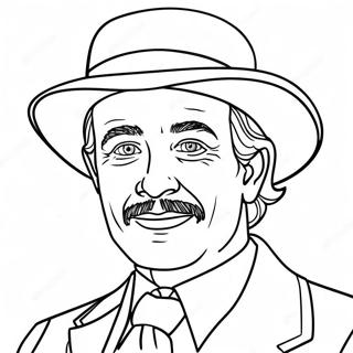 Actor Coloring Page 59662-48023