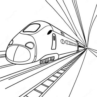 Bullet Train Coloring Page 59692-48050