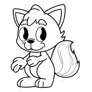 Tails Doll Coloring Pages