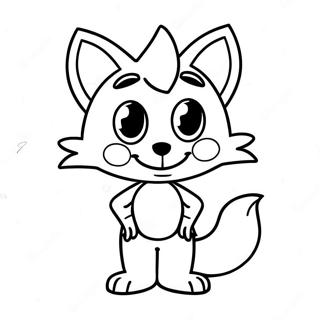 Tails Doll Creepy Eyes Coloring Page 59703-48058