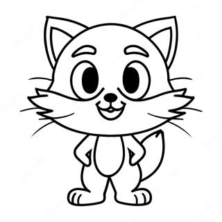 Tails Doll Creepy Eyes Coloring Page 59703-48059