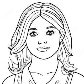 Chloe Coloring Pages