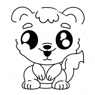 Cute Funko Pop Animals Coloring Page 5972-4935