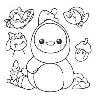 My App Fun Characters Coloring Page 59743-48089