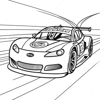 Kyle Larson Racing Car Coloring Page 59762-48099