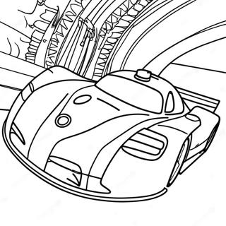 Kyle Larson Racing Car Coloring Page 59762-48100