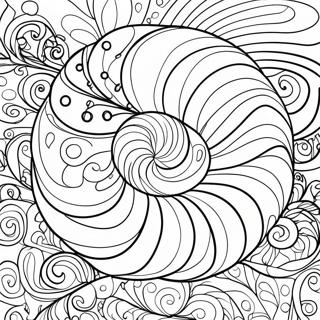 Festive Peppermint Swirl Coloring Page 59773-48116