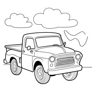 Little Blue Truck Coloring Page 59792-48126