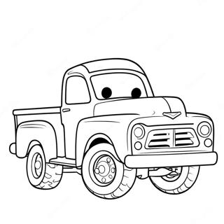 Little Blue Truck Coloring Page 59792-48127