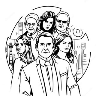 Agents Of Shield Coloring Pages