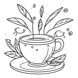 Tea Cup Coloring Page 59862-48180