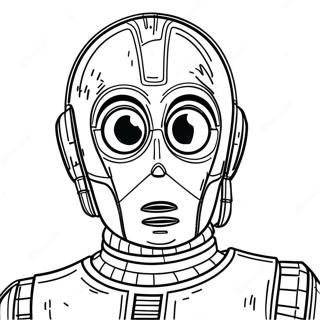 C3po Coloring Pages