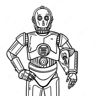 C3po With R2d2 Coloring Page 59913-48226