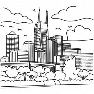 Nashville Coloring Pages