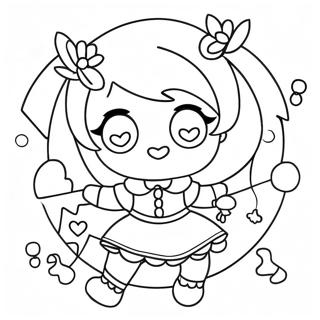 Magical Girl Coloring Pages