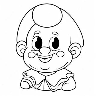 Precious Moments Clown Coloring Pages