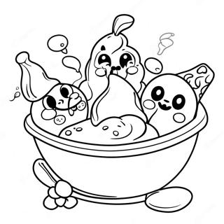 Banana Splits Coloring Page 59982-48275