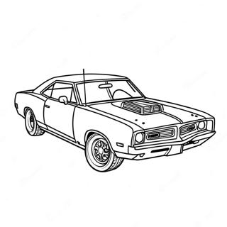 General Lee Coloring Pages