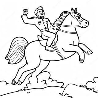 General Lee Jumping Over A Jump Coloring Page 59993-48285