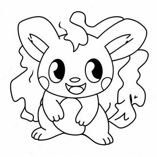 Electric Type Pokemon Coloring Pages