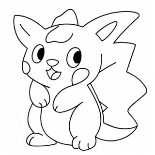 Electric Type Pokemon Coloring Page 60012-48302