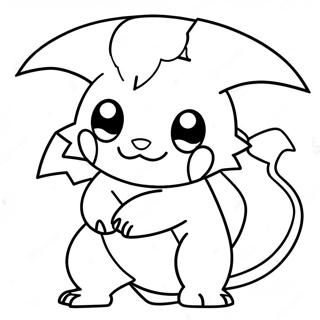 Electric Type Pokemon Coloring Page 60012-48304