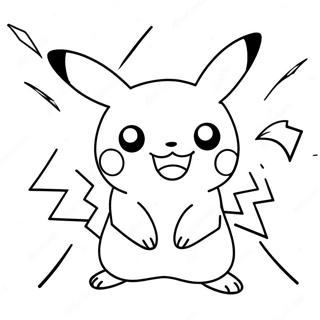 Electric Type Pokemon Coloring Pages