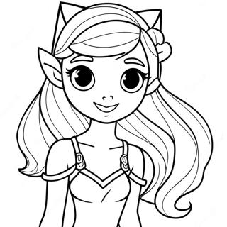 Winx Club Stella Coloring Pages