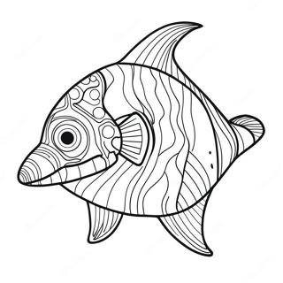 Helicoprion Coloring Page 60062-48339