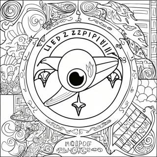 Led Zeppelin Coloring Pages