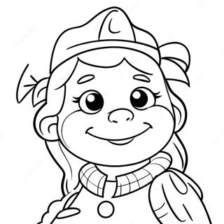 Rosita Sesame Street Coloring Page 60122-48387