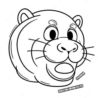 Happy Penn State Nittany Lion Coloring Page 60133-48404