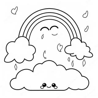 Cheerful Orange Rainbow Friends Coloring Page 60163-48424