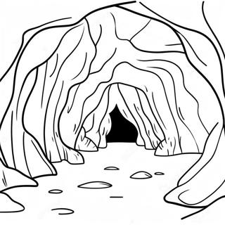 Cave Entrance Coloring Page 60172-48426